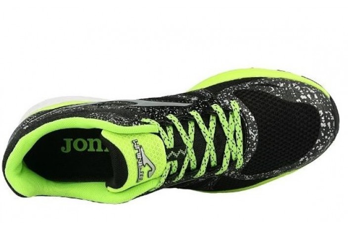 Кроссовки спортивные (для бега) черно-зеленые Joma TITANIUM