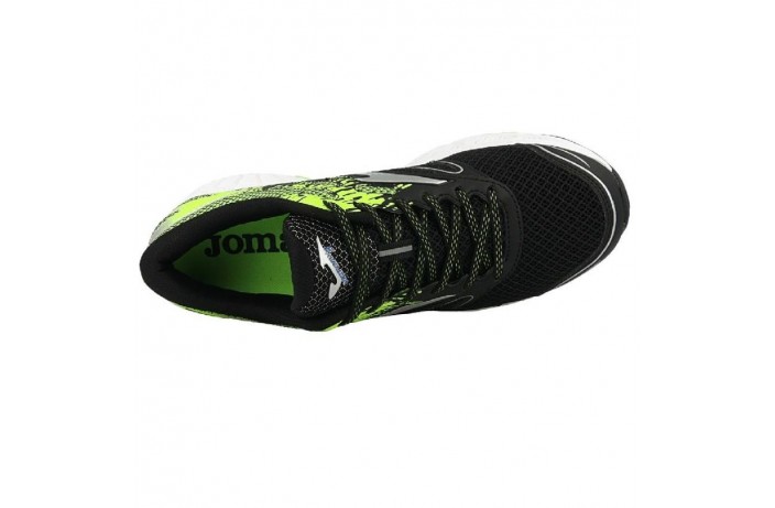 Кроссовки спортивные (для бега) черно-зеленые Joma VICTORY