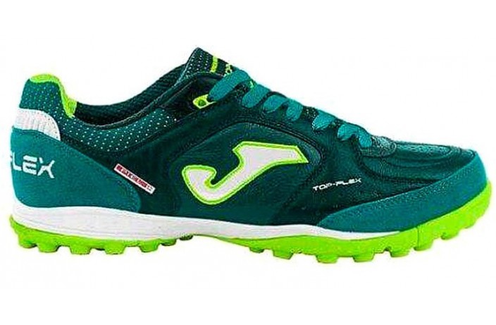 Сороконожки (шиповки, многошиповки) сине-зеленые Joma TOP FLEX
