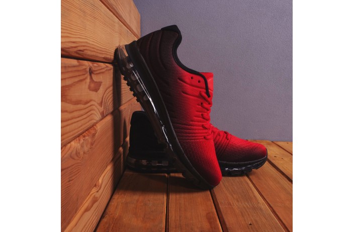 Мужские кроссовки Ривал 360 (красно-черные)