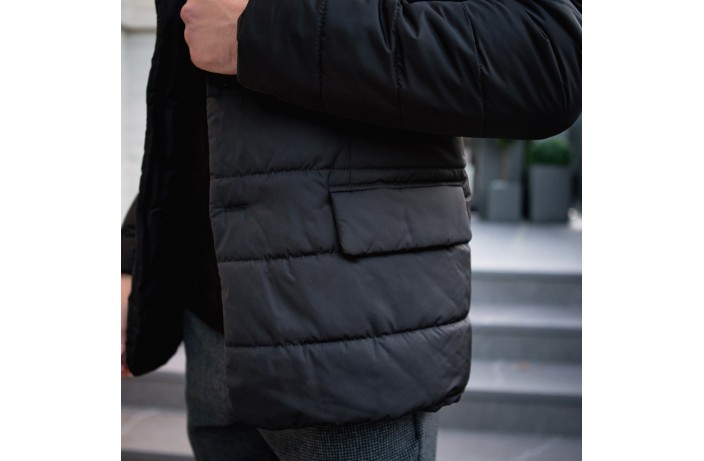 Мужская куртка-пиджак Dollar Bill (черная)