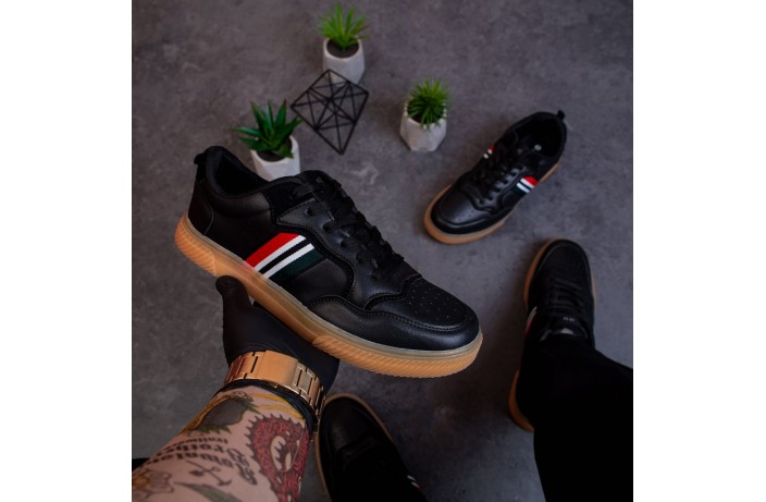 Мужские кроссовки Ситао Форс (черные)
