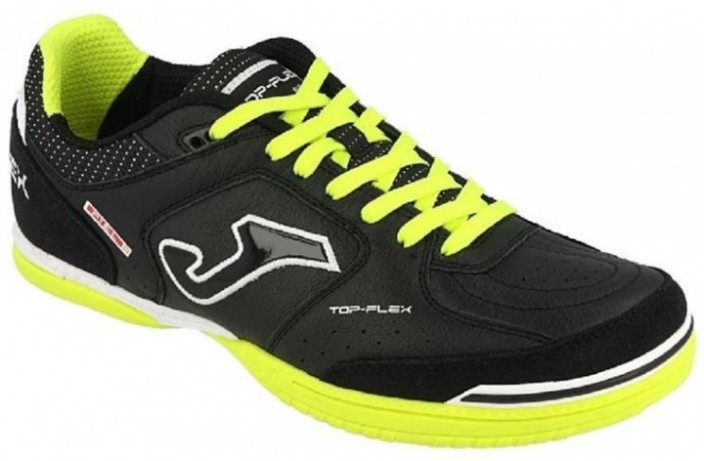 Обувь для зала (футзалки, бампы) черная Joma TOP FLEX